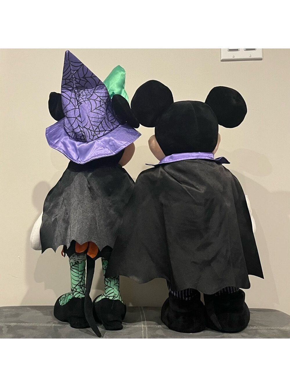 Disney Halloween Mickey & Minnie 22”-24” Porch Greeters - Picture 3 of 8